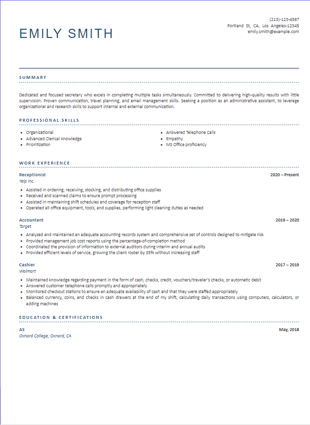 Resume Template